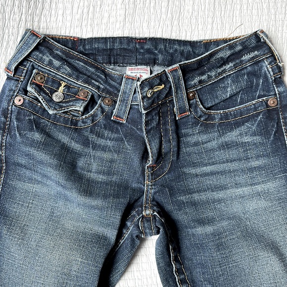 True Religion Julie skinny stretchy jeans. Size 27. Worn lightly. - Picture 2 of 5